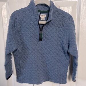 Crewcuts quilted quarter zip pullover